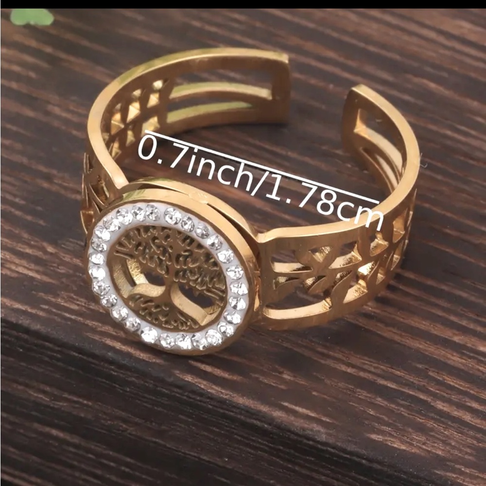 TREE OF LIFE RING-NEW - Picture 2 of 6